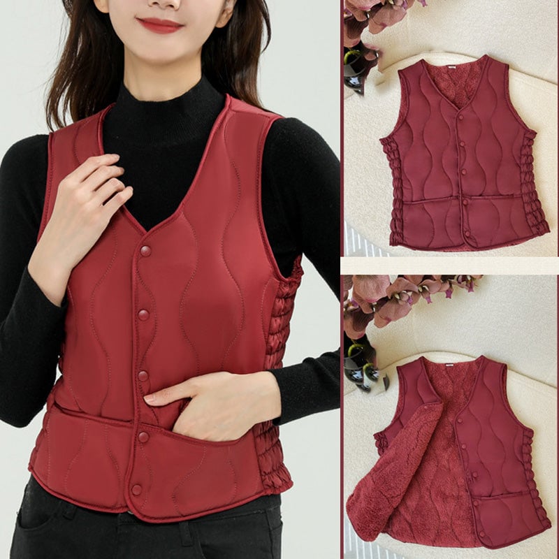 🔥Winter Hot Sale🔥New Sleeveless Thickened Vest(Free Shipping) mysite