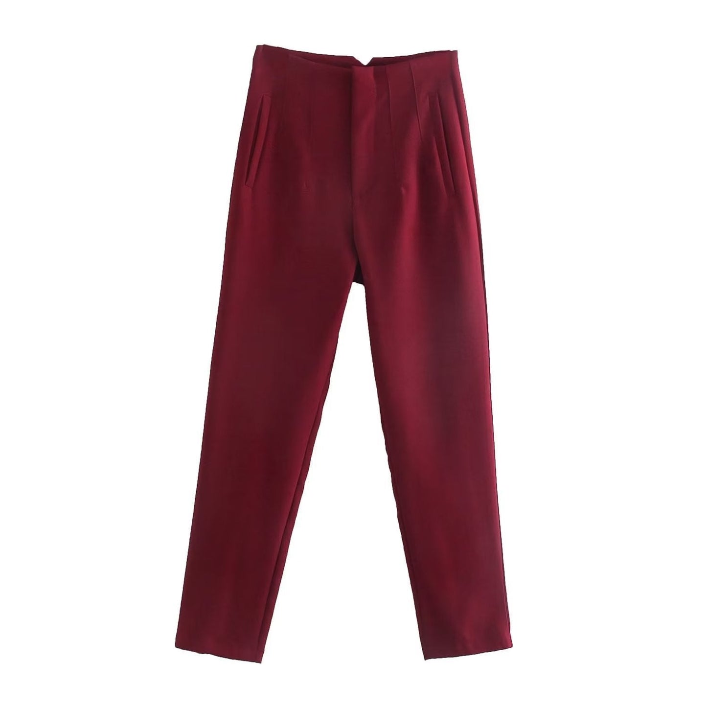 Tailored Pleat High Waist Pants - Buy two and get free shipping! mysite