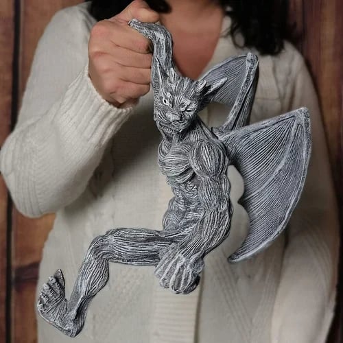 🔥 Dragon Winged Gargoyle Fence Hanger mysite