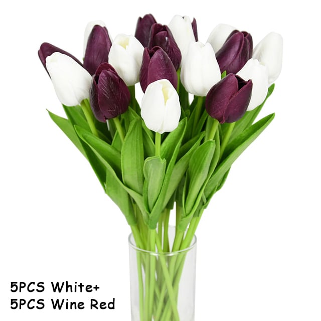 ✨LAST Day Sale-70off💓-High Quality Artificial Latex Tulips(PCS 10) mysite