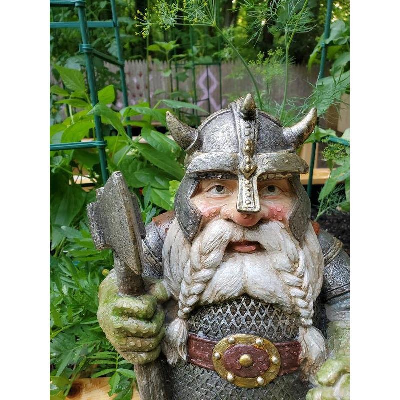 Viking Victor Norse Dwarf Gnome Statue - 2022 New Year Sale mysite