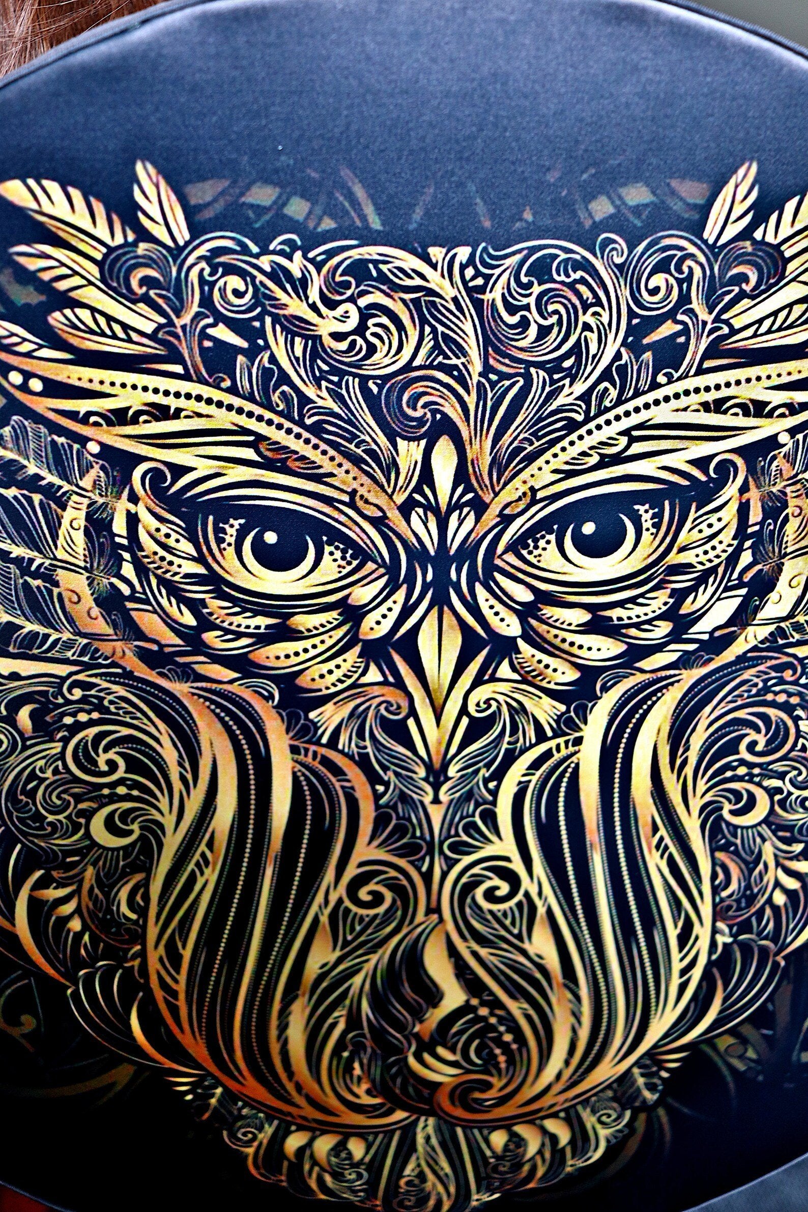VEGAN SHAMAN DRUM "OWL SOUL", HEALING SOUND THERAPY mysite