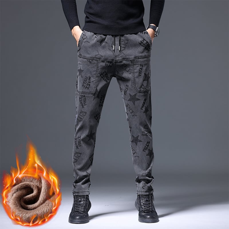 Six-pocket Stretch Casual Pants with Jacquard Pattern (Buy 2 Free Shipping) mysite