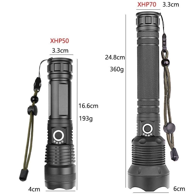 🔥LED Rechargeable Tactical Laser Flashlight High Lumens-Buy 2 Free Shipping mysite