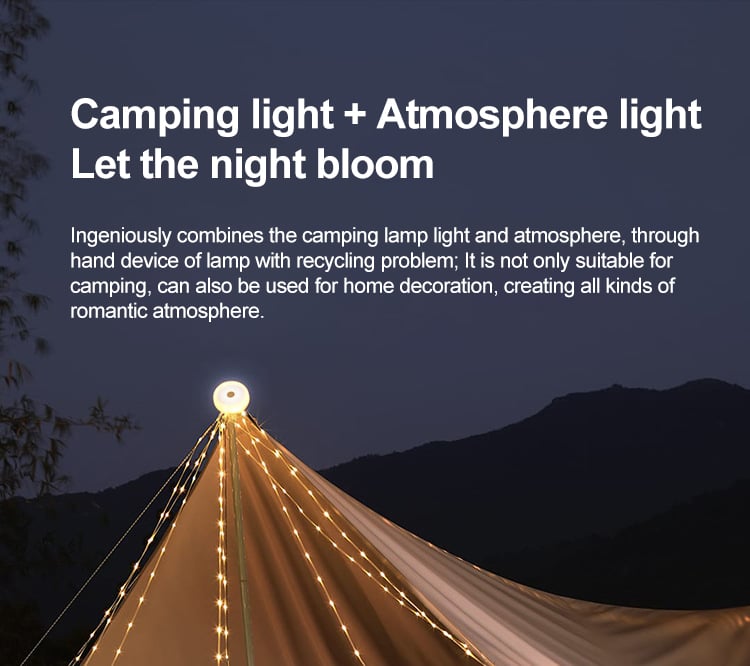 🔥2023 Hot Sell Nato multifunctional portable camping light