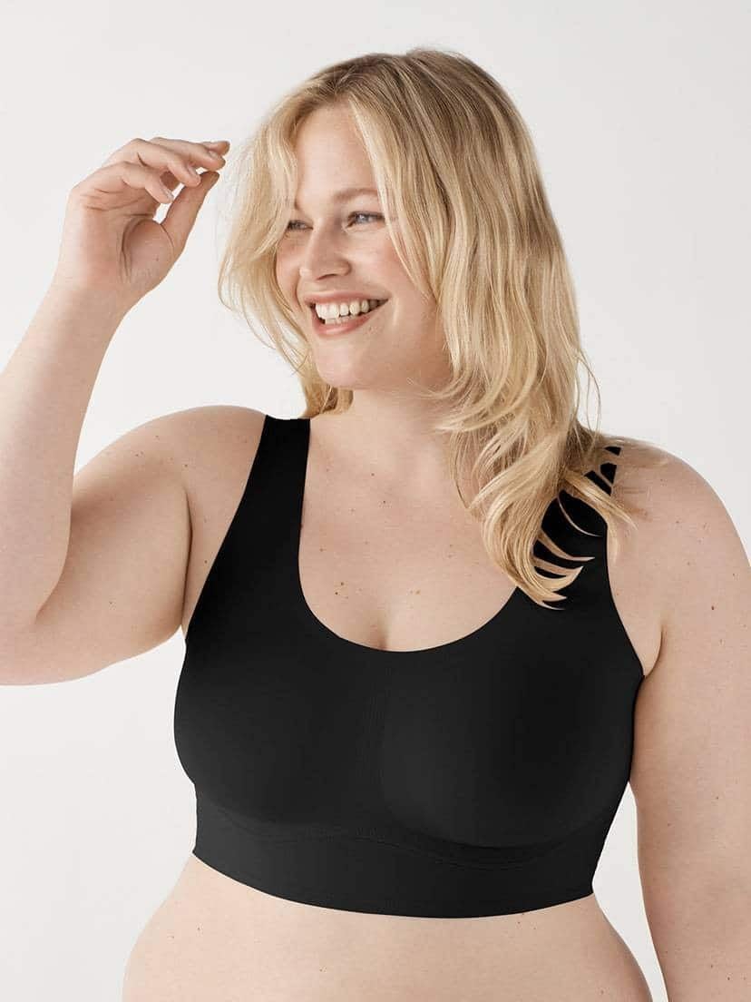 Ultra Comfort Seamless Shaping Wireless Support Bra Plus Size mysite