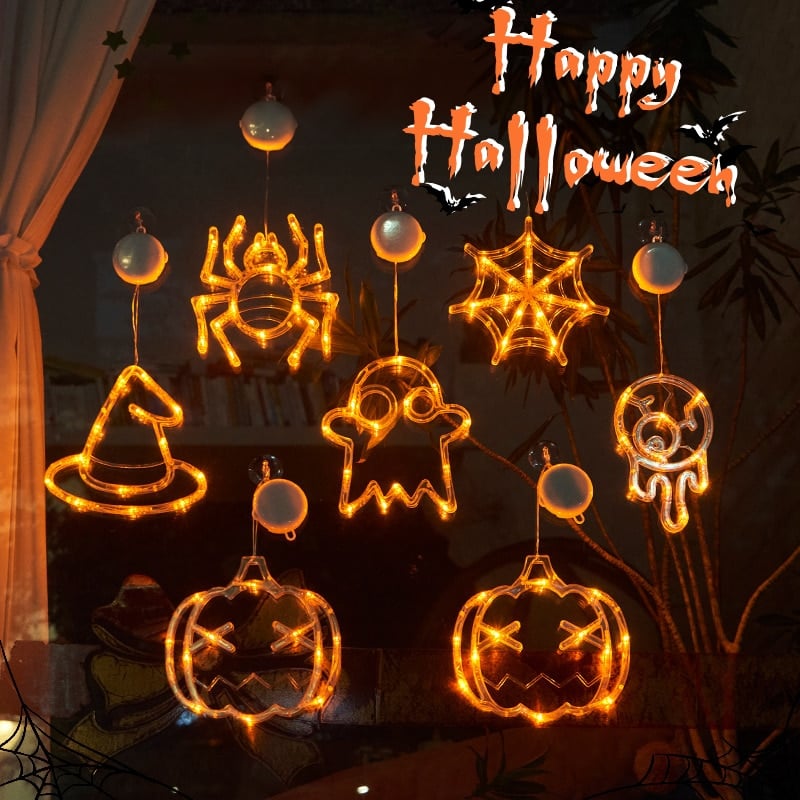 ✨Hot Sale✨ 2023 Upgrade Halloween Window Lights  Decorations mysite