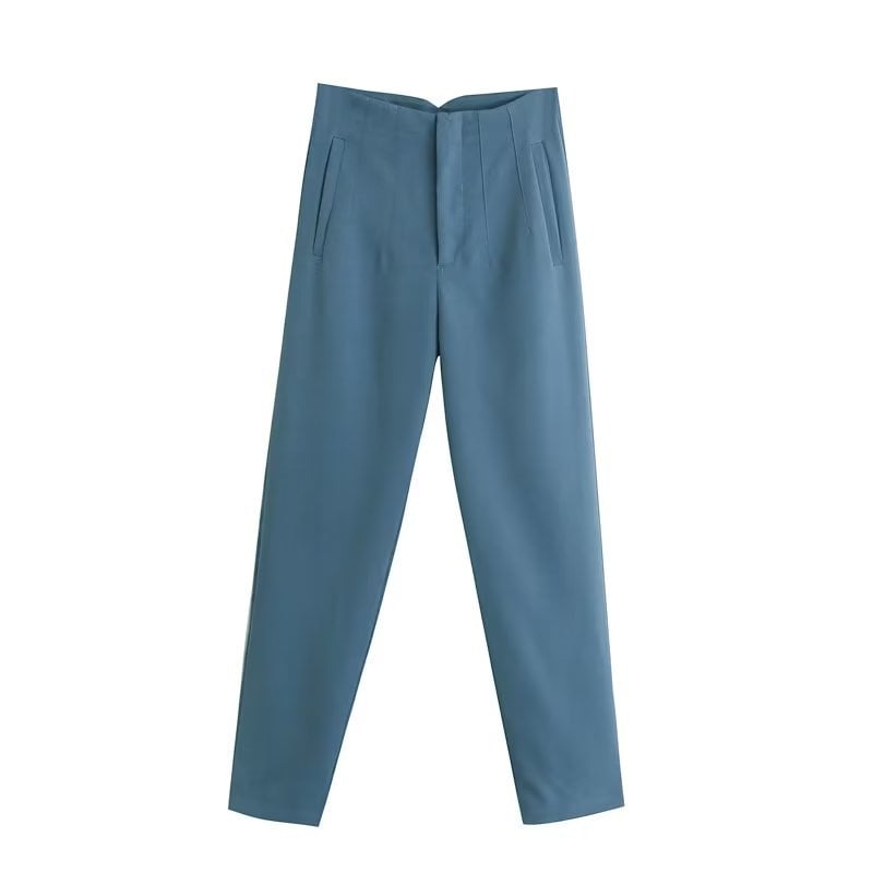 Tailored Pleat High Waist Pants - Buy two and get free shipping! mysite