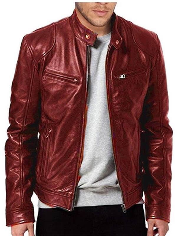 Men's Leather Jacket. mysite