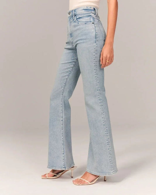 ⭐Women's 2023 Summer⭐ Ultra High Rise Stretch Flare Jean mysite