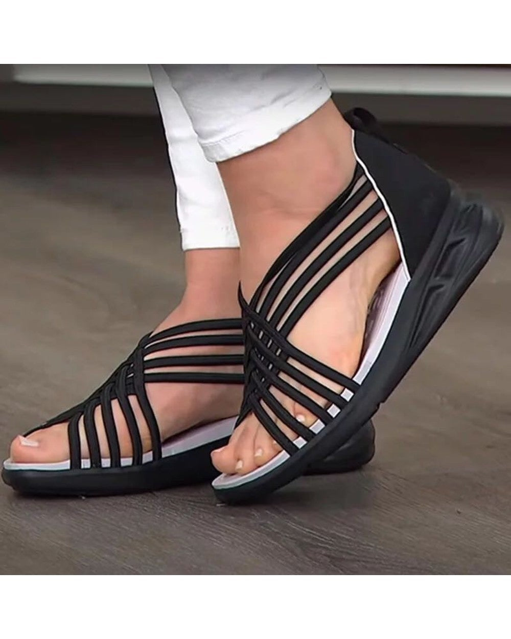 SUMMER SALE -Water-Ready Sporty Step-In Sandal mysite