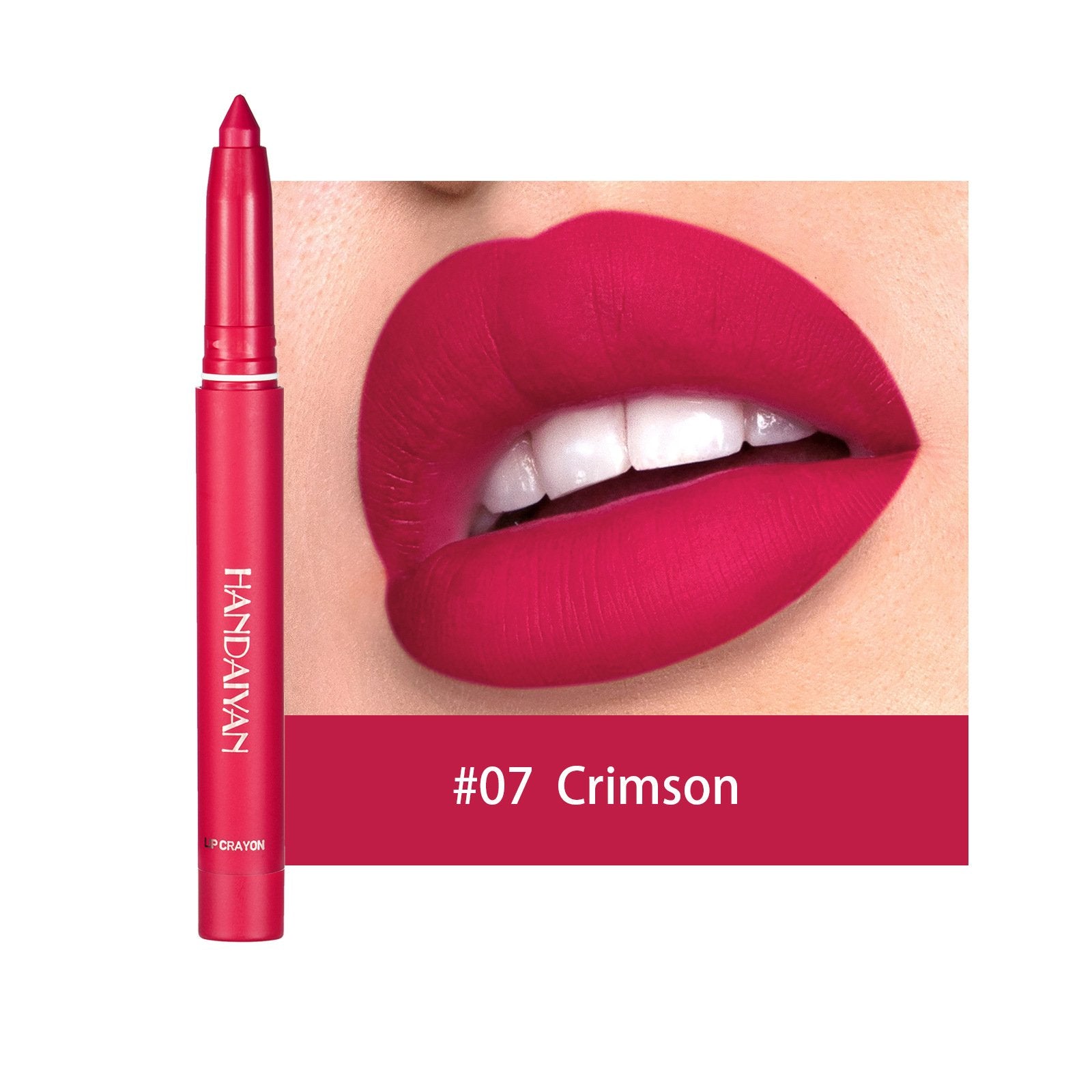 12 Color Rotating Sharpenable Matte Lipstick Pencils mysite