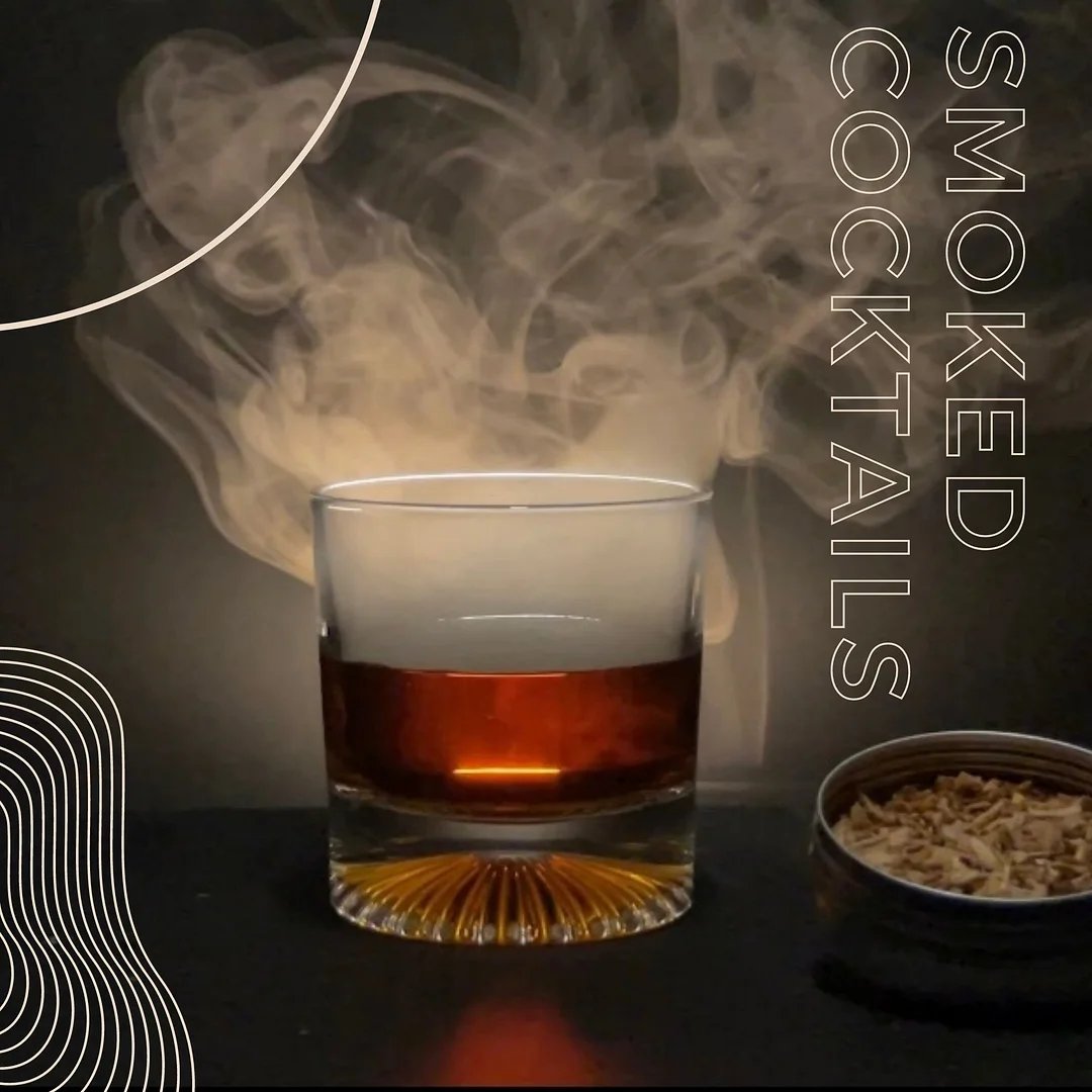 Cocktail Smoker with 8 flavors -Bourbon Whiskey Gifts for Men mysite