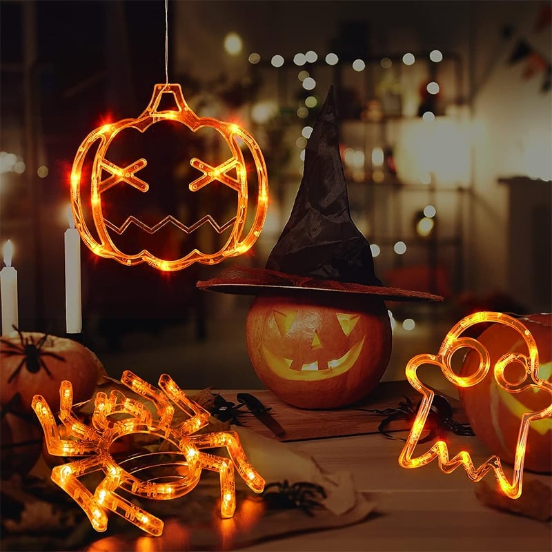 ✨Hot Sale✨ 2023 Upgrade Halloween Window Lights  Decorations mysite