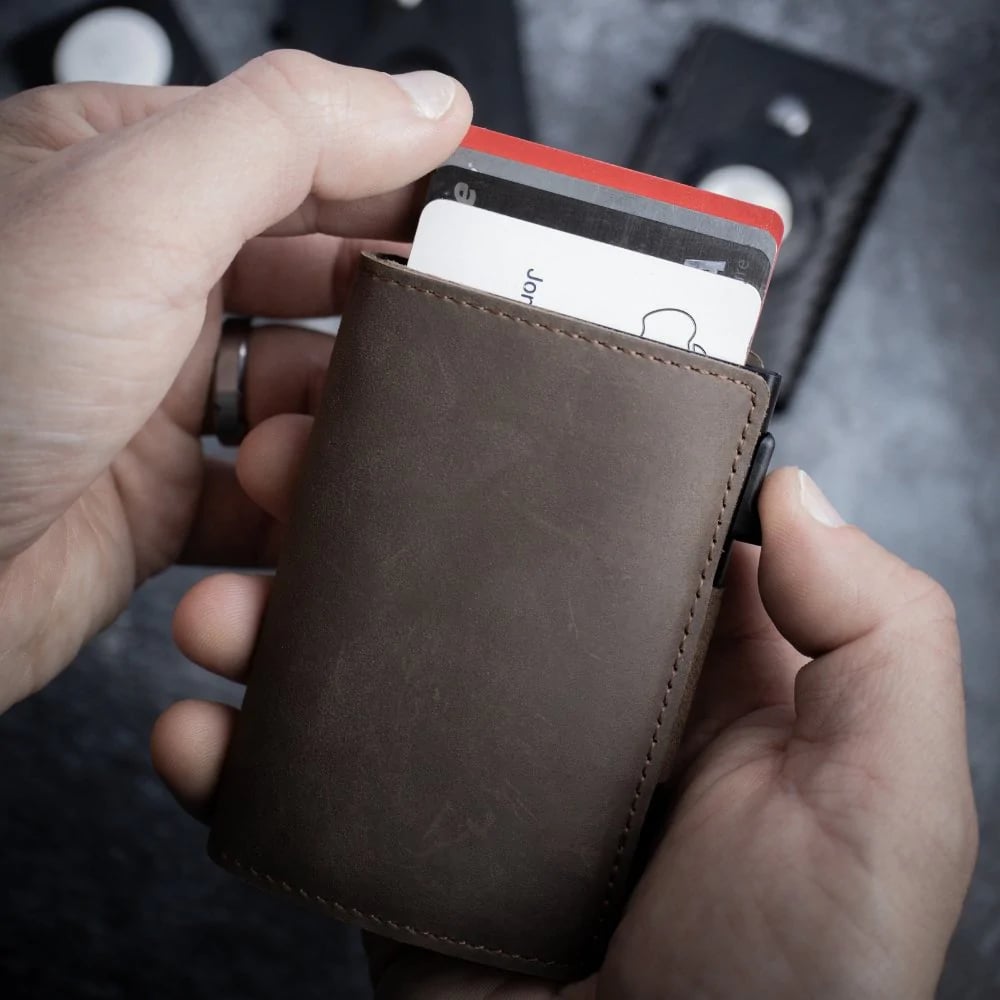 SLIDE WALLET - PREMIUM LEATHER mysite