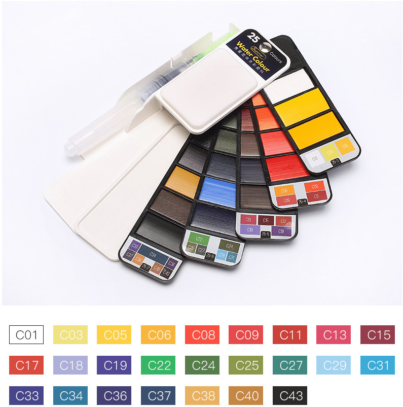 Handy Watercolor Travel Kit mysite