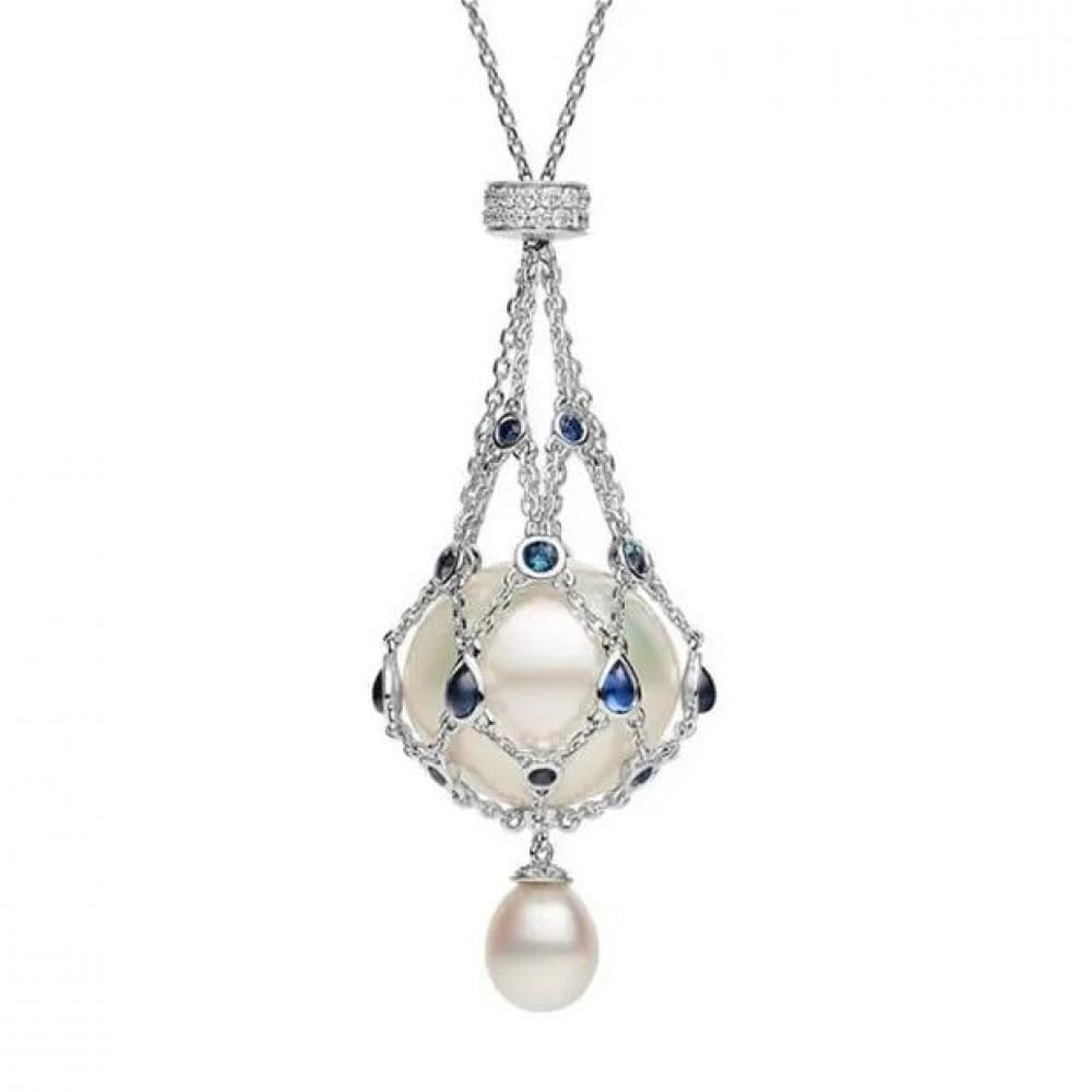 Last Day 49% OFF--Pearl & Gemstone Lavalier Pendant mysite