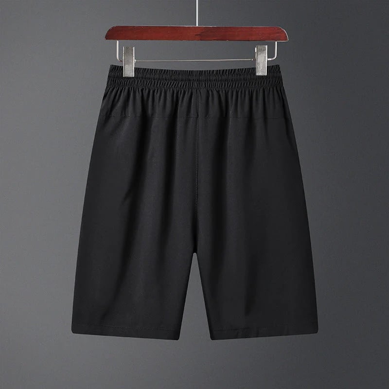 Men's Plus Size Ice Silk Stretch Shorts mysite