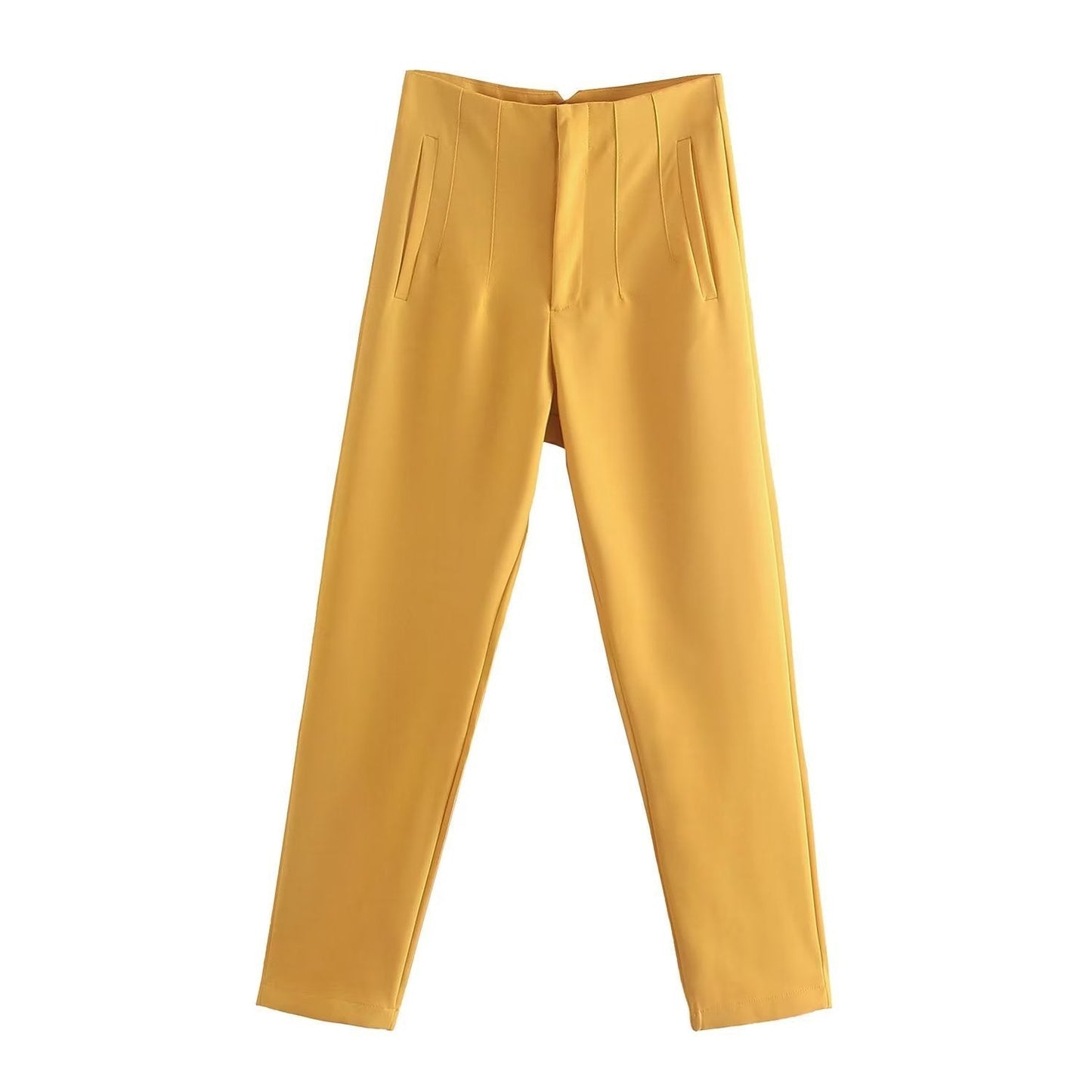 Tailored Pleat High Waist Pants - Buy two and get free shipping! mysite