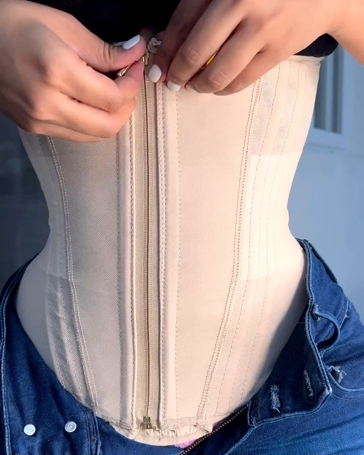 Zip & Breasted Body Shaper Tank Top mysite