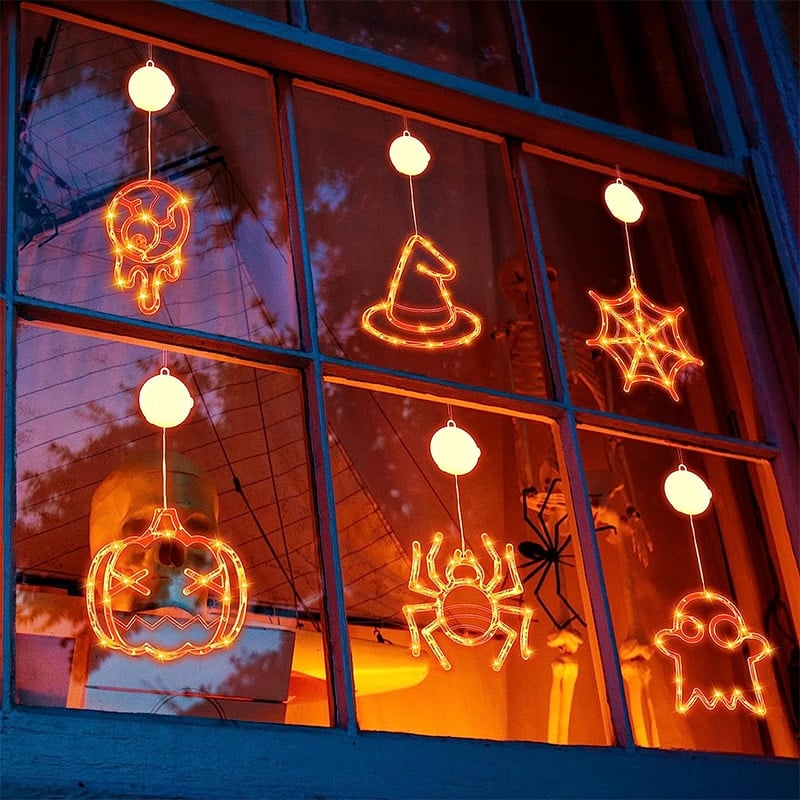 ✨Hot Sale✨ 2023 Upgrade Halloween Window Lights  Decorations mysite