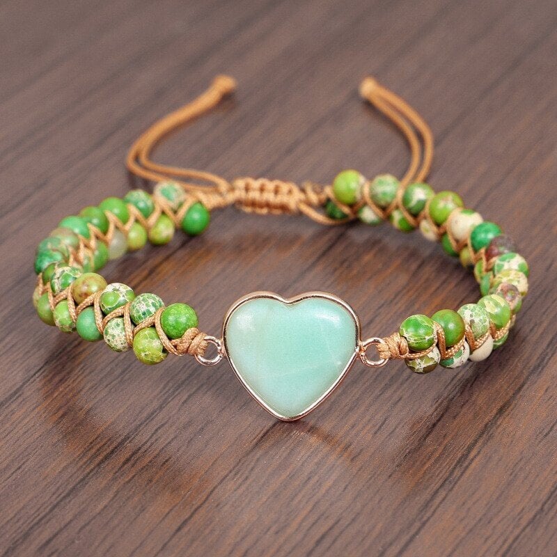 Passionate Heart Jasper Bracelet🎁The best gift for loved ones💕 mysite