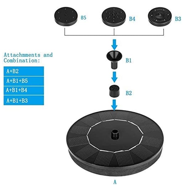 🎁Best Mother's Day Gift Of 2023🎁 - Solar outdoor fountain-The perfect garden decoration mysite