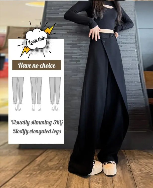 Lrregular Splicing Drape Suit Pants(BUY 2 FREE SHIPPING) mysite