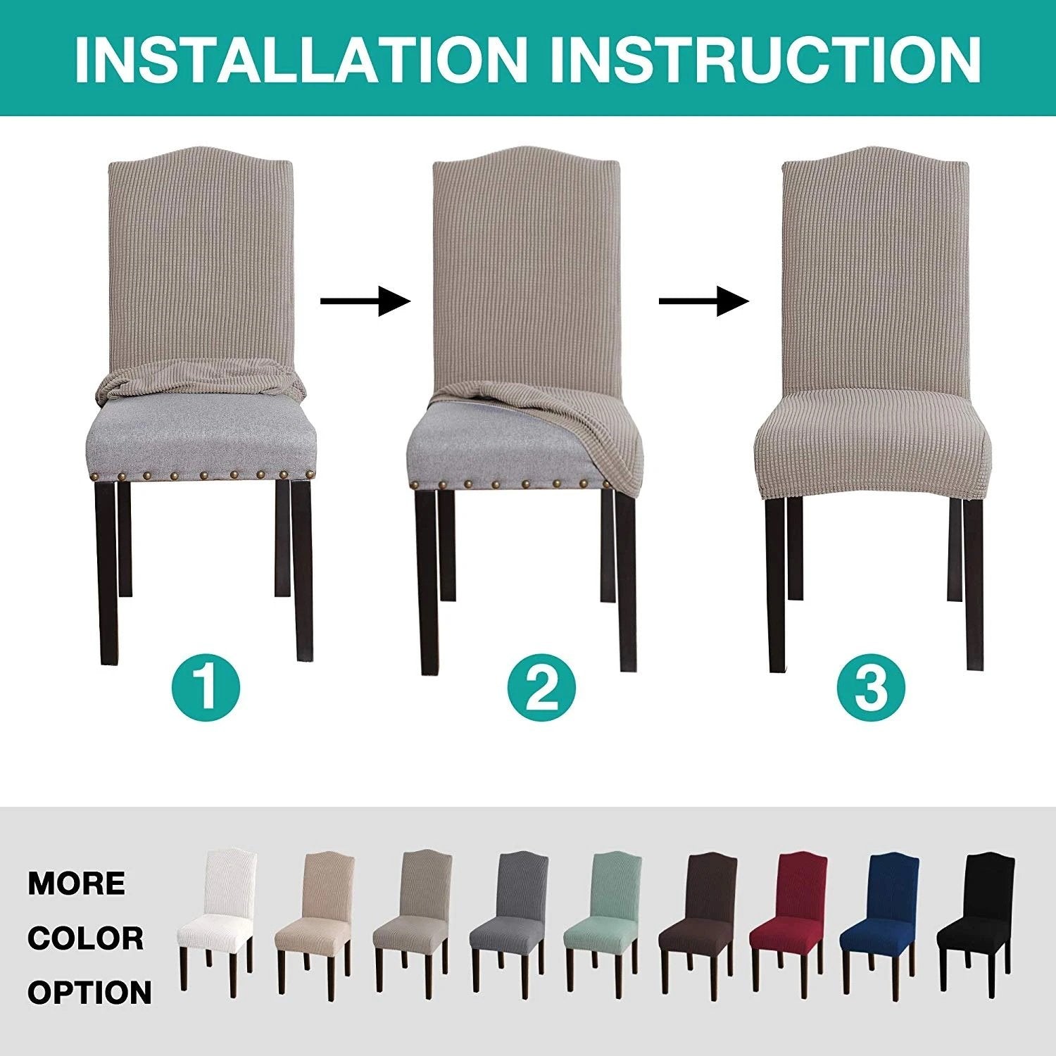 Elastic Chair Covers (🎁 Special Offer - 50% Off + Buy 6 Free Shipping) mysite