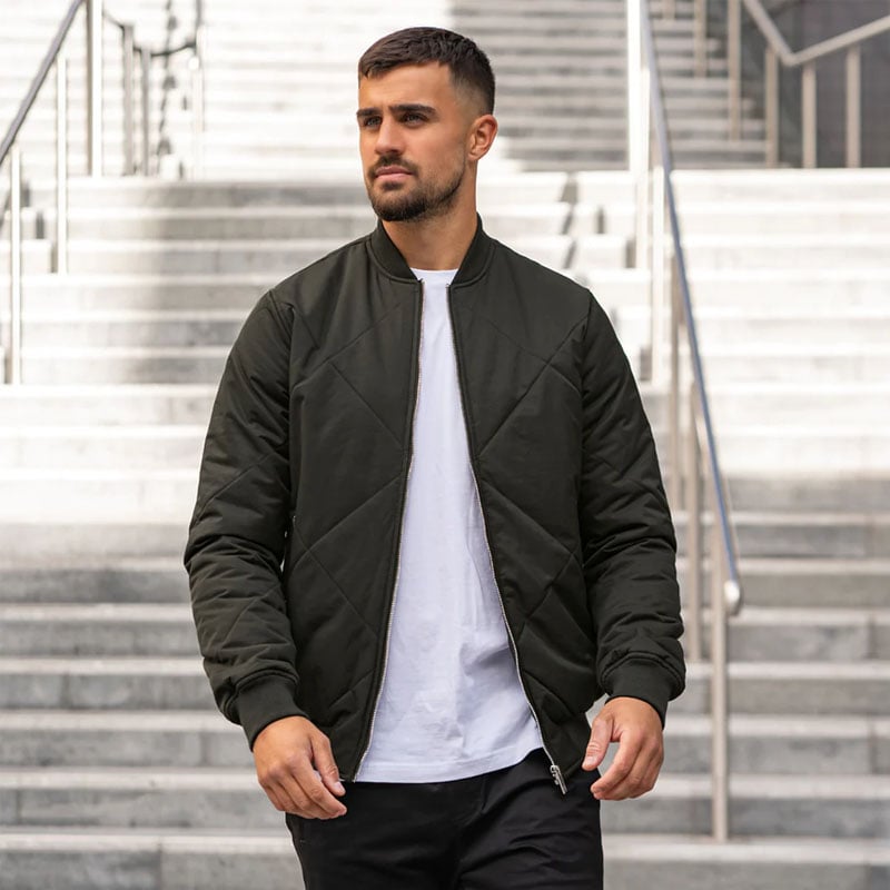 KNIGHT QUILTED BOMBER JACKET (BUY 2 FREE SHIPPING) mysite