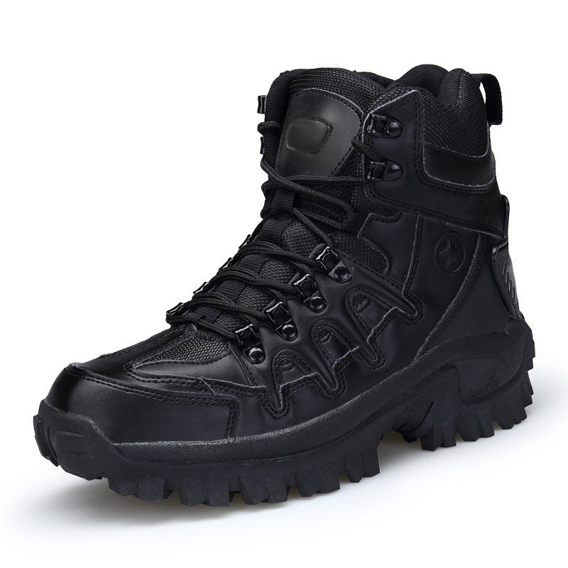 Men Outdoor Waterproof Non-Slip Hiking Boots Combat Boots - Free shipping worldwide! mysite