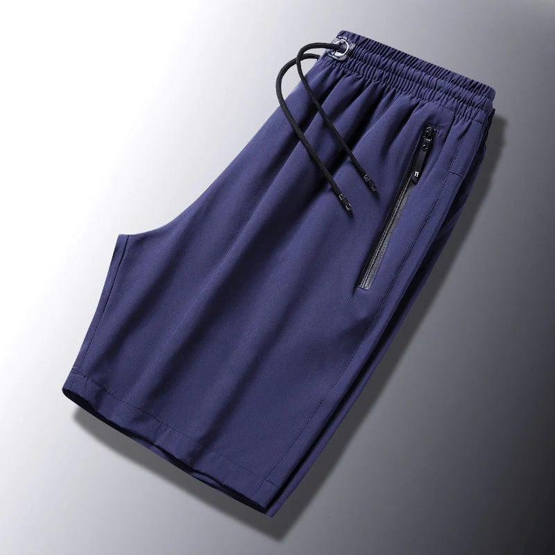 Men's Plus Size Ice Silk Stretch Shorts mysite