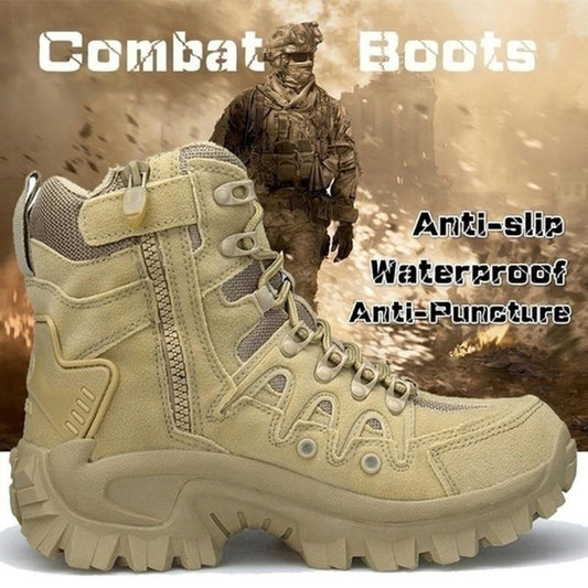 Men Outdoor Waterproof Non-Slip Hiking Boots Combat Boots - Free shipping worldwide! mysite