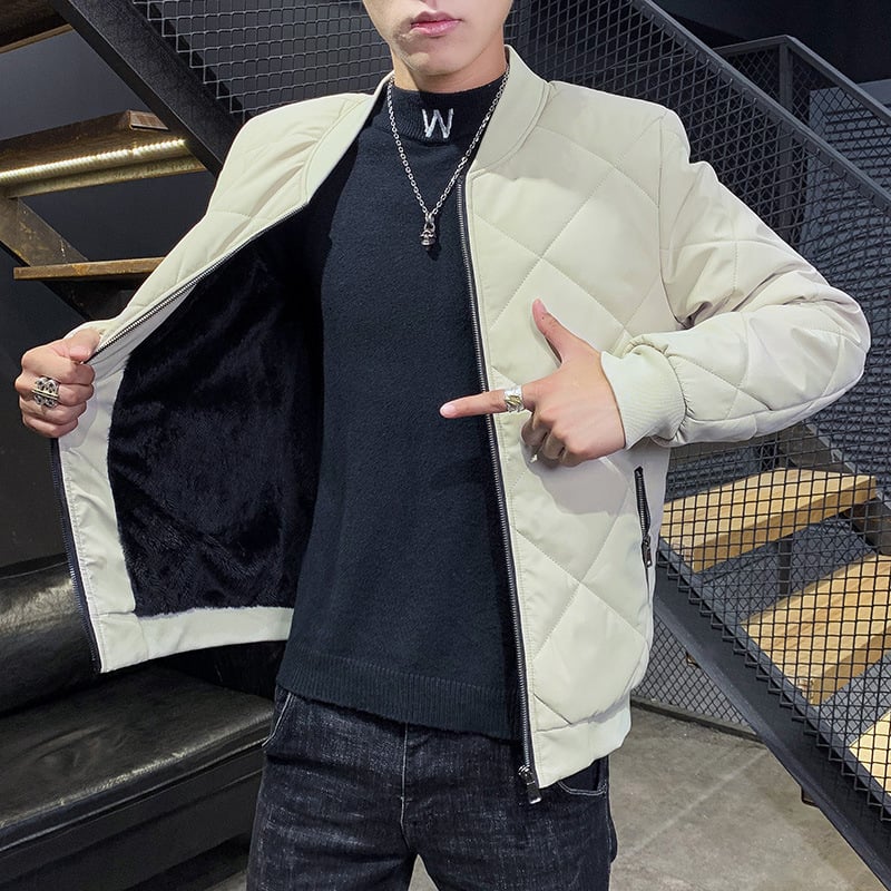 KNIGHT QUILTED BOMBER JACKET (BUY 2 FREE SHIPPING)