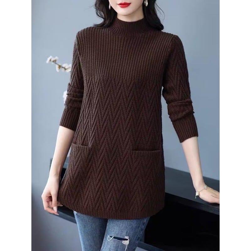 Women's Mid-Length Half Turtleneck Sweater🎊BUY 2 FREE SHIPPING mysite