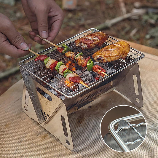 Stainless Steel Collapsible Grill mysite