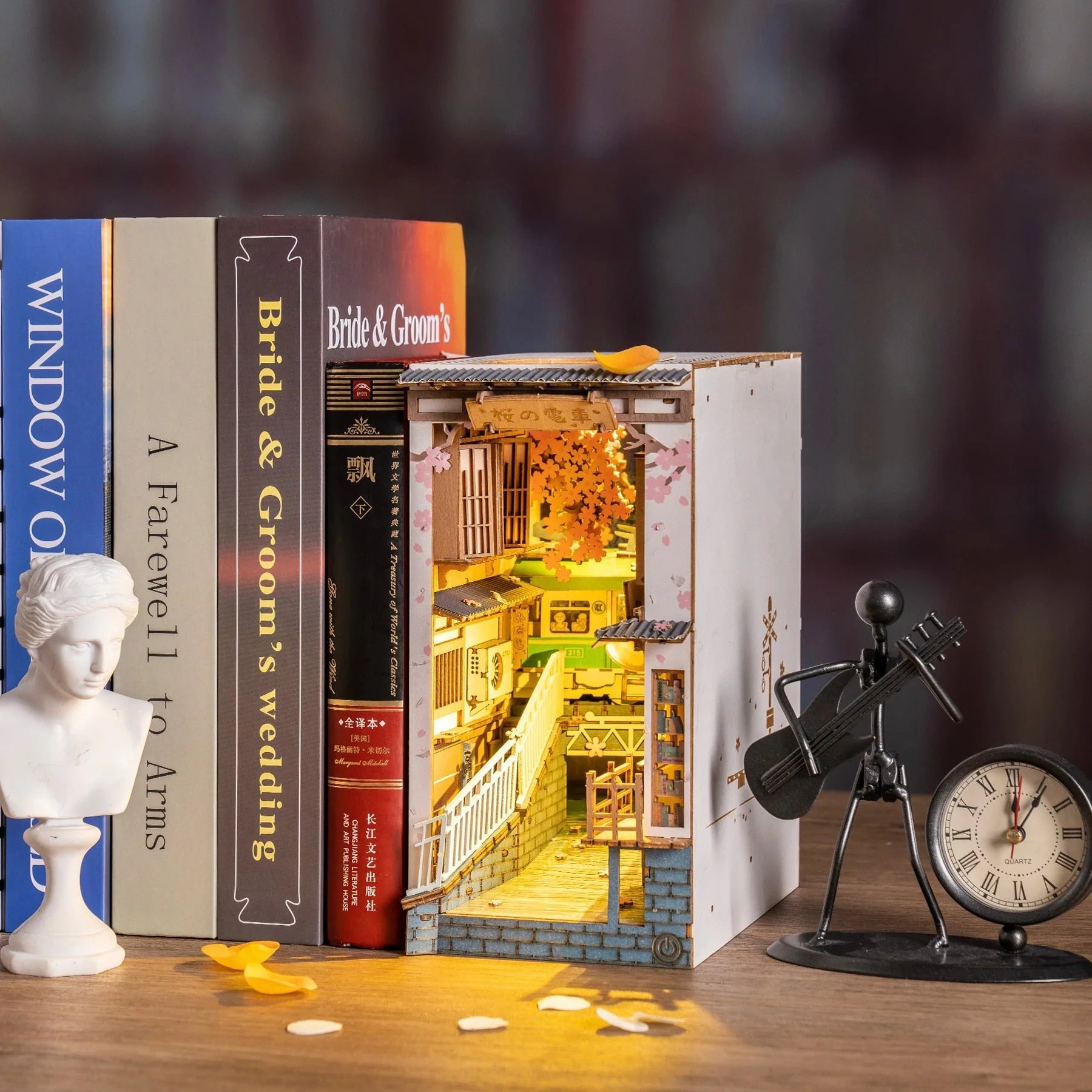 3D Wooden Book Nook Puzzle mysite