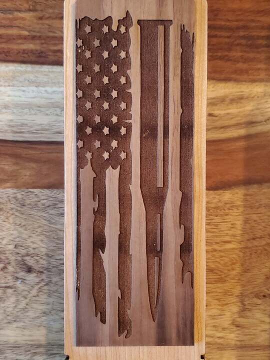 2nd Amendment wooden box mysite