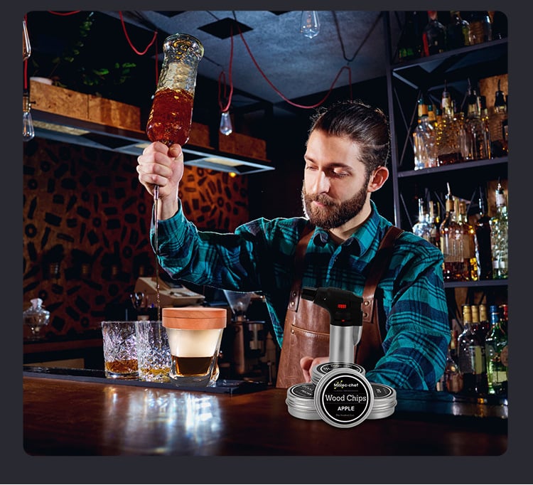 Cocktail Smoker with 8 flavors -Bourbon Whiskey Gifts for Men mysite