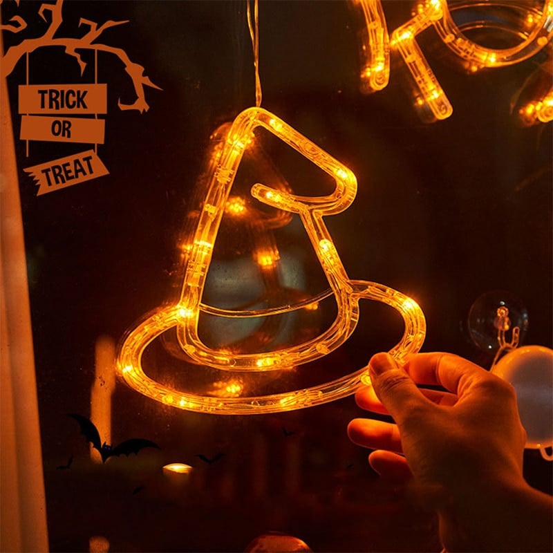 ✨Hot Sale✨ 2023 Upgrade Halloween Window Lights  Decorations mysite