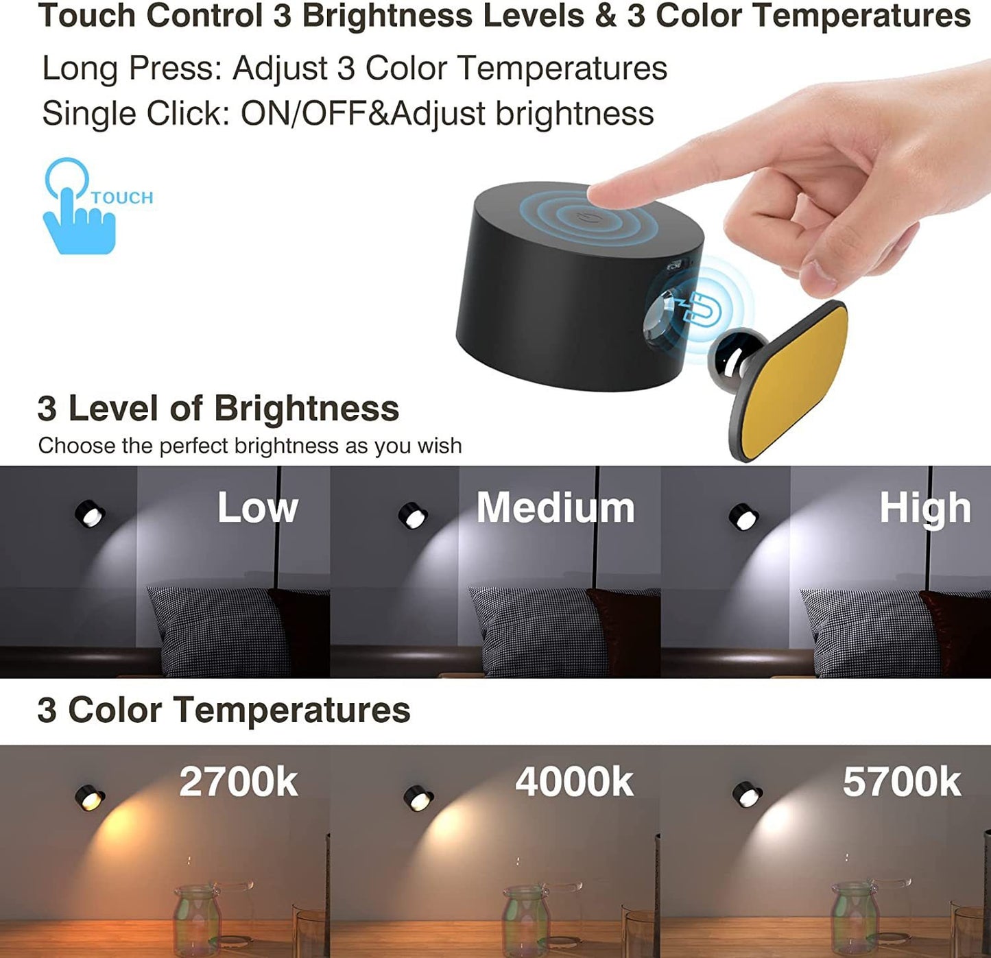 SALE 49% 0FF - Rechargeable Touch Light mysite