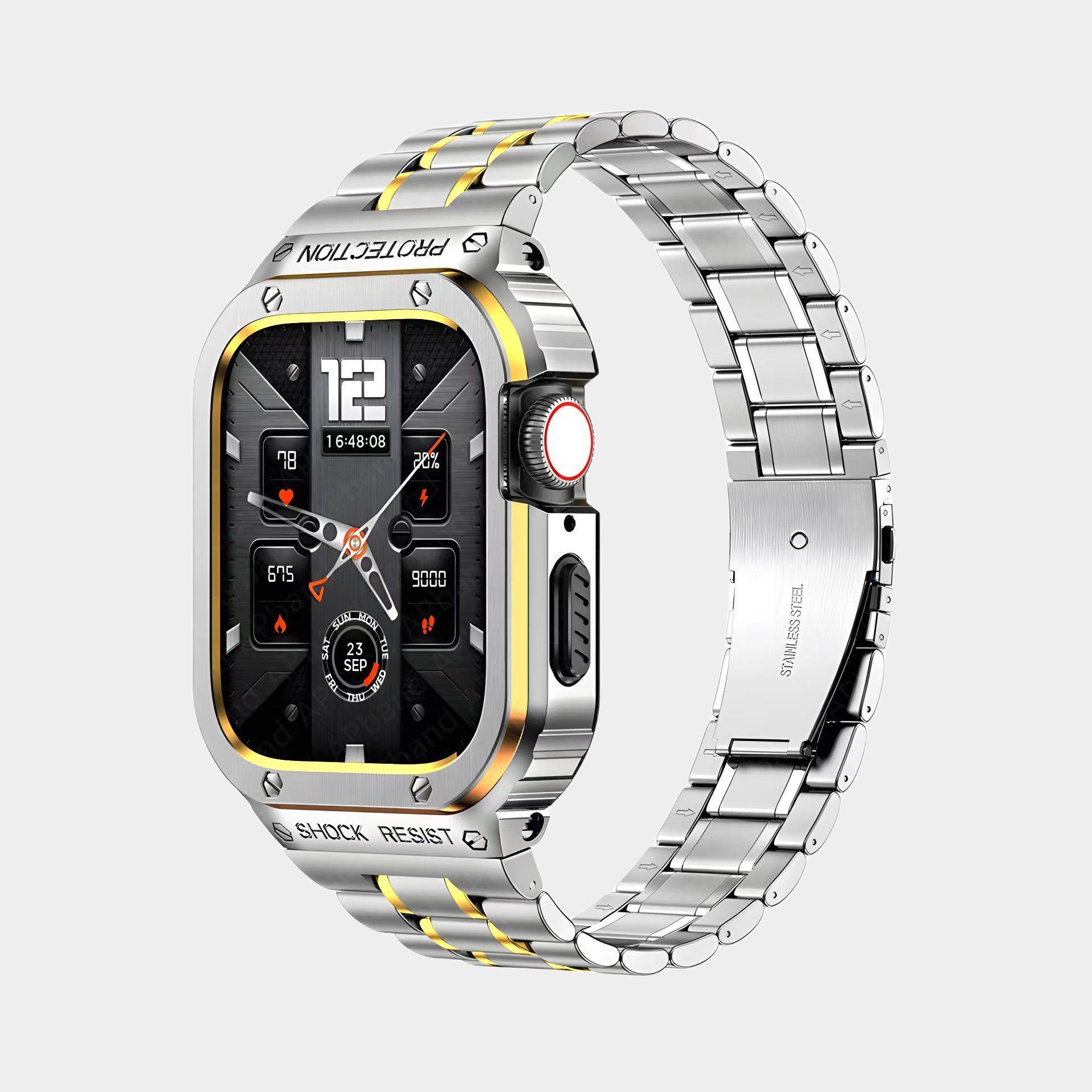 Watch Stainless Steel Band Alloy Case mysite