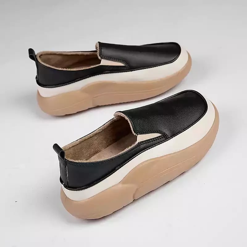 Women Fashion Platform Loafers mysite