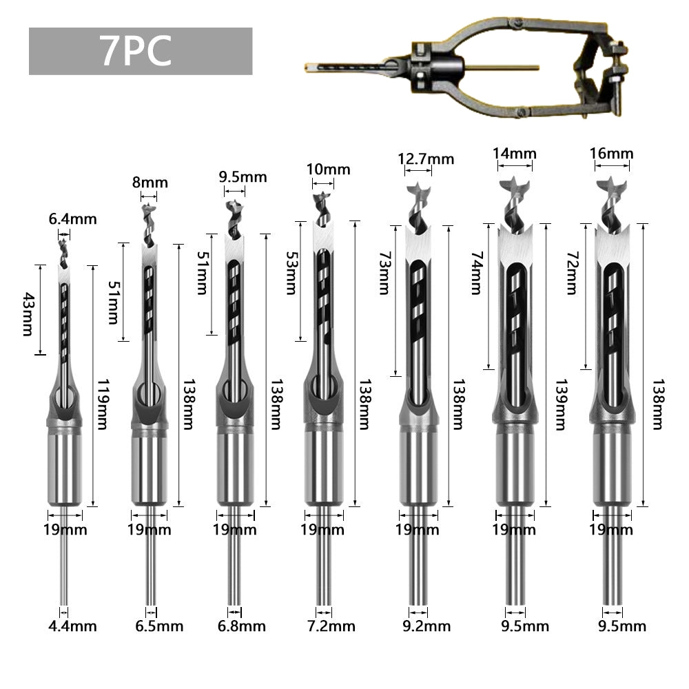 💥Efficient Woodworking Essential 💥 Adapter and Square-Headed Wood Chisel Set mysite