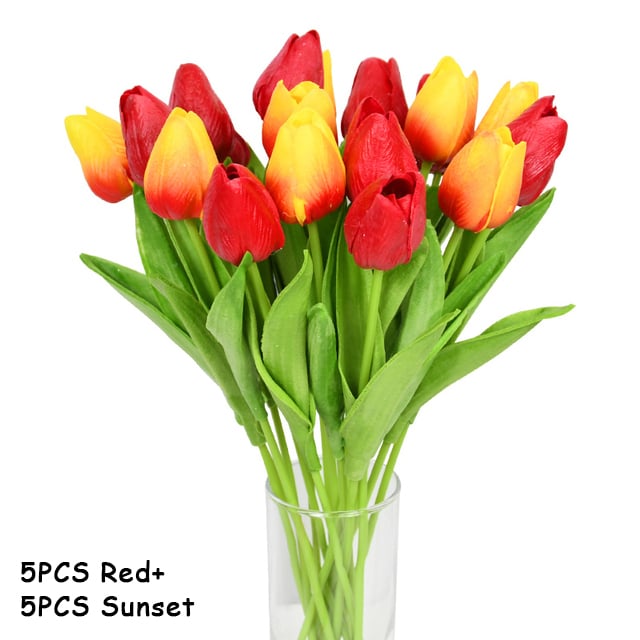 ✨LAST Day Sale-70off💓-High Quality Artificial Latex Tulips(PCS 10)
