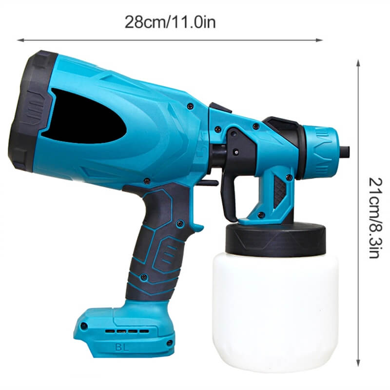 High pressure cordless paint spray machine mysite