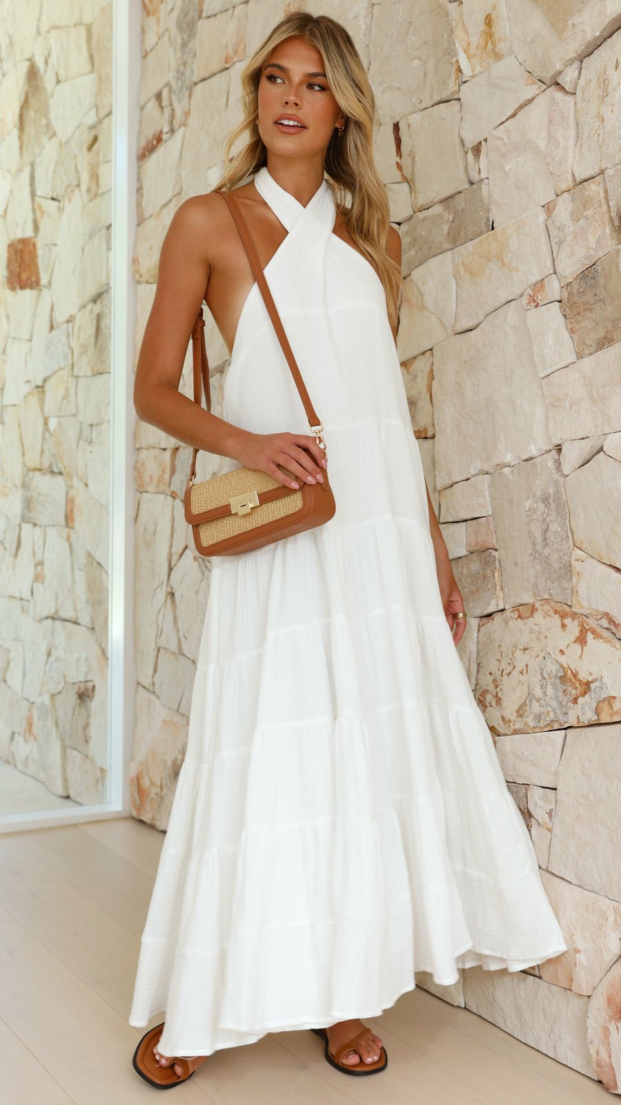 Maxi Dress - White mysite