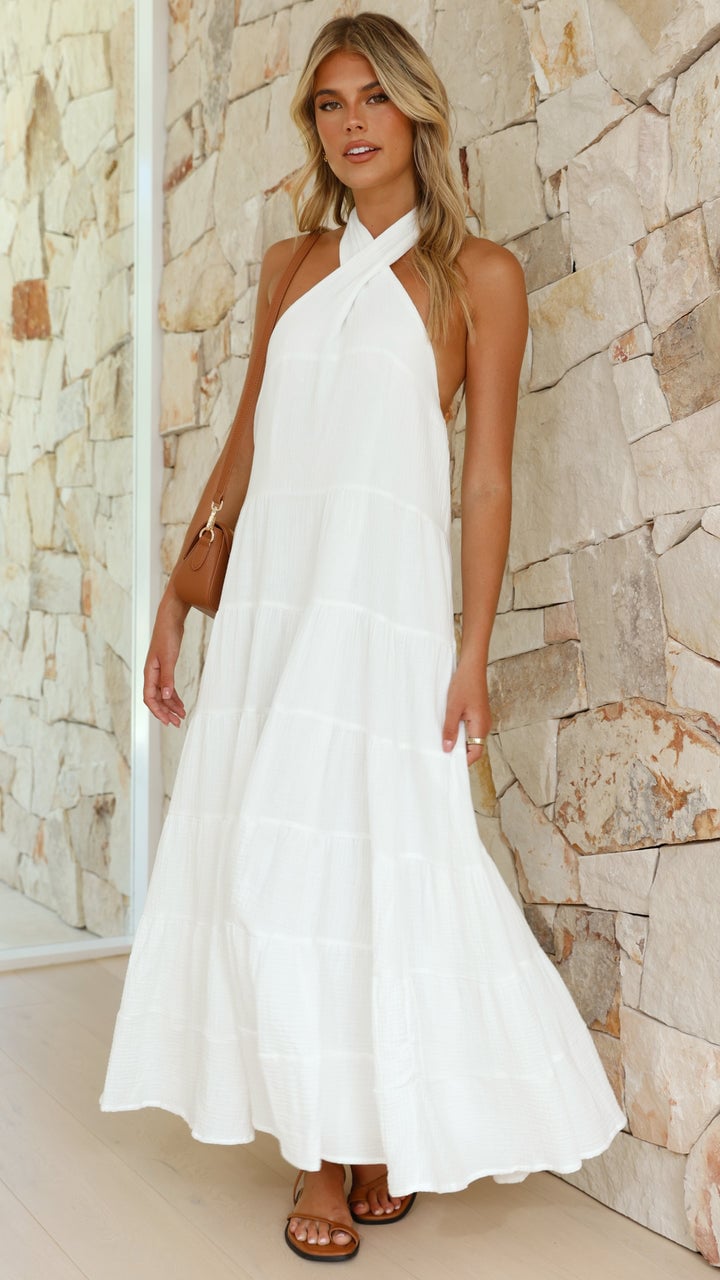 Maxi Dress - White mysite