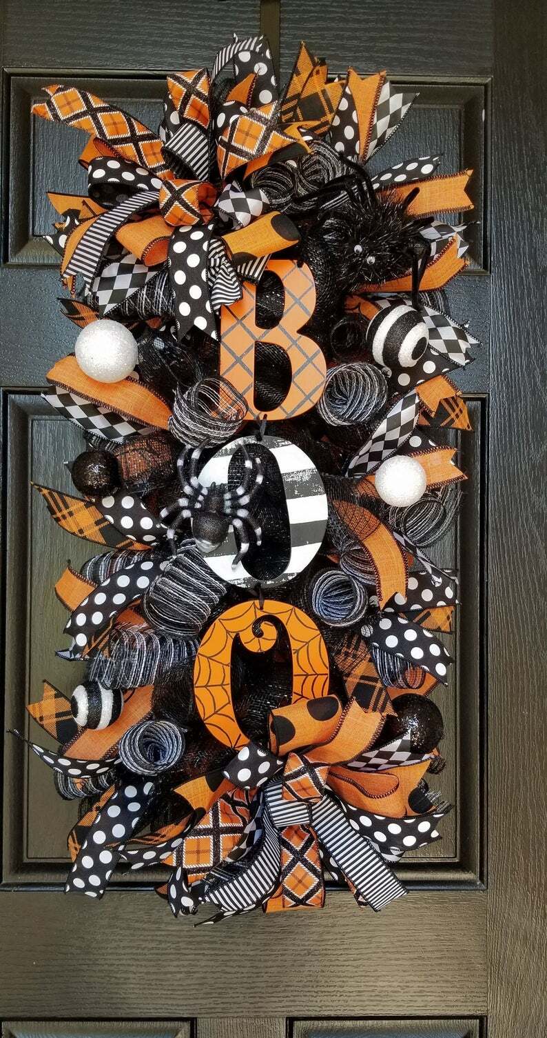 Halloween Swag Wreath Fall Wreath-HOT SALE mysite