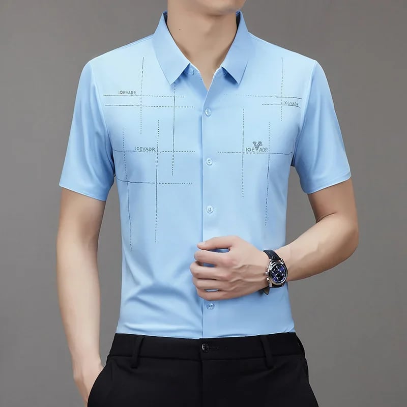 🔥MEN'S ICE SILK BUSINESS SHIRT (Free shipping over 69.99) mysite